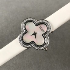 반클리프 앤 아펠 스몰 알함브라 오닉스 화이트